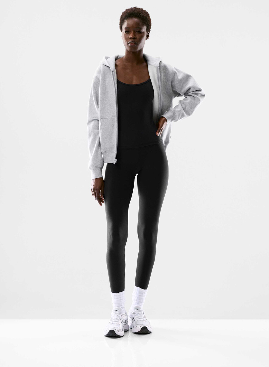 butter cheeky infinite höghöjdsleggings 68 cm svarta