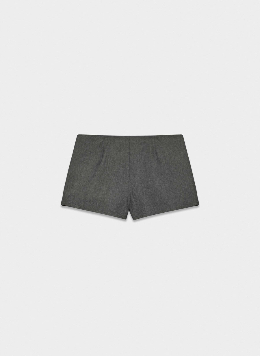 flame skort ljunggrön