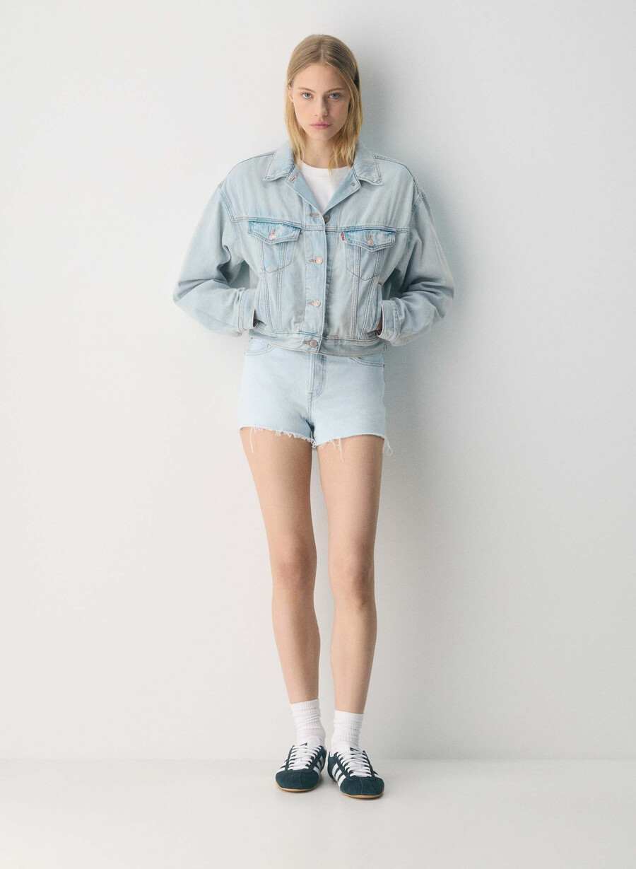 levis shrunken 90s trucker jacket lyxresa