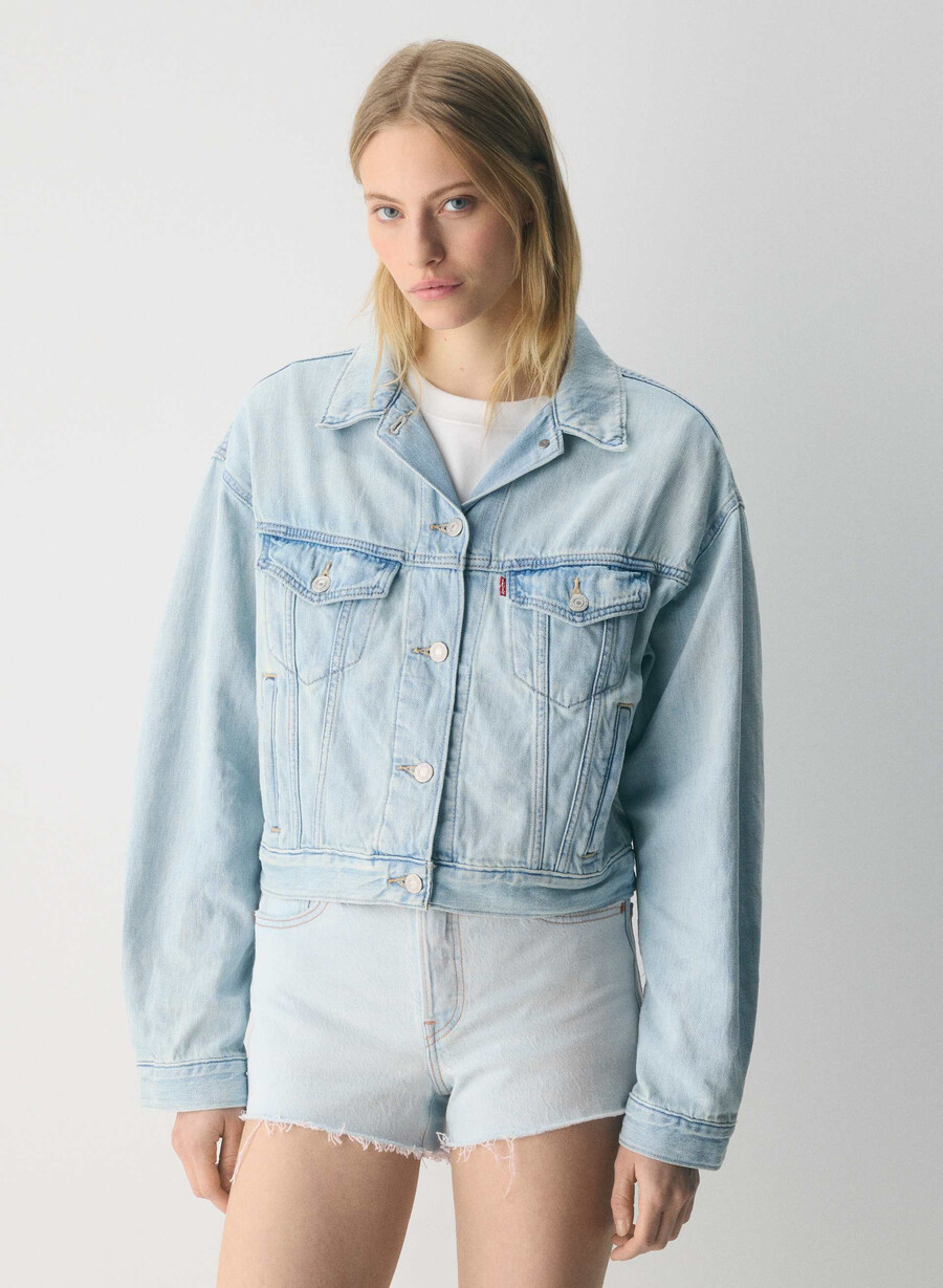 levis shrunken 90s trucker jacket lyxresa