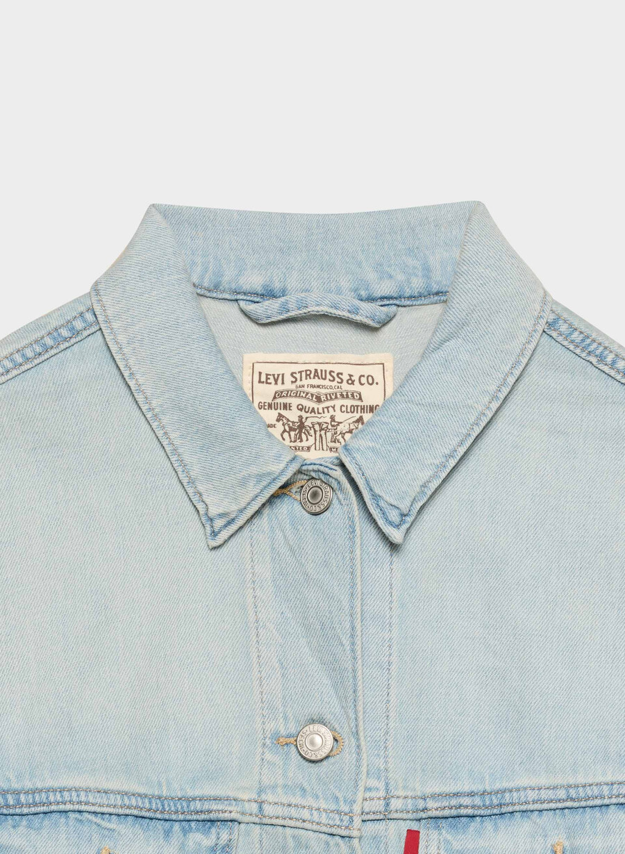 levis shrunken 90s trucker jacket lyxresa
