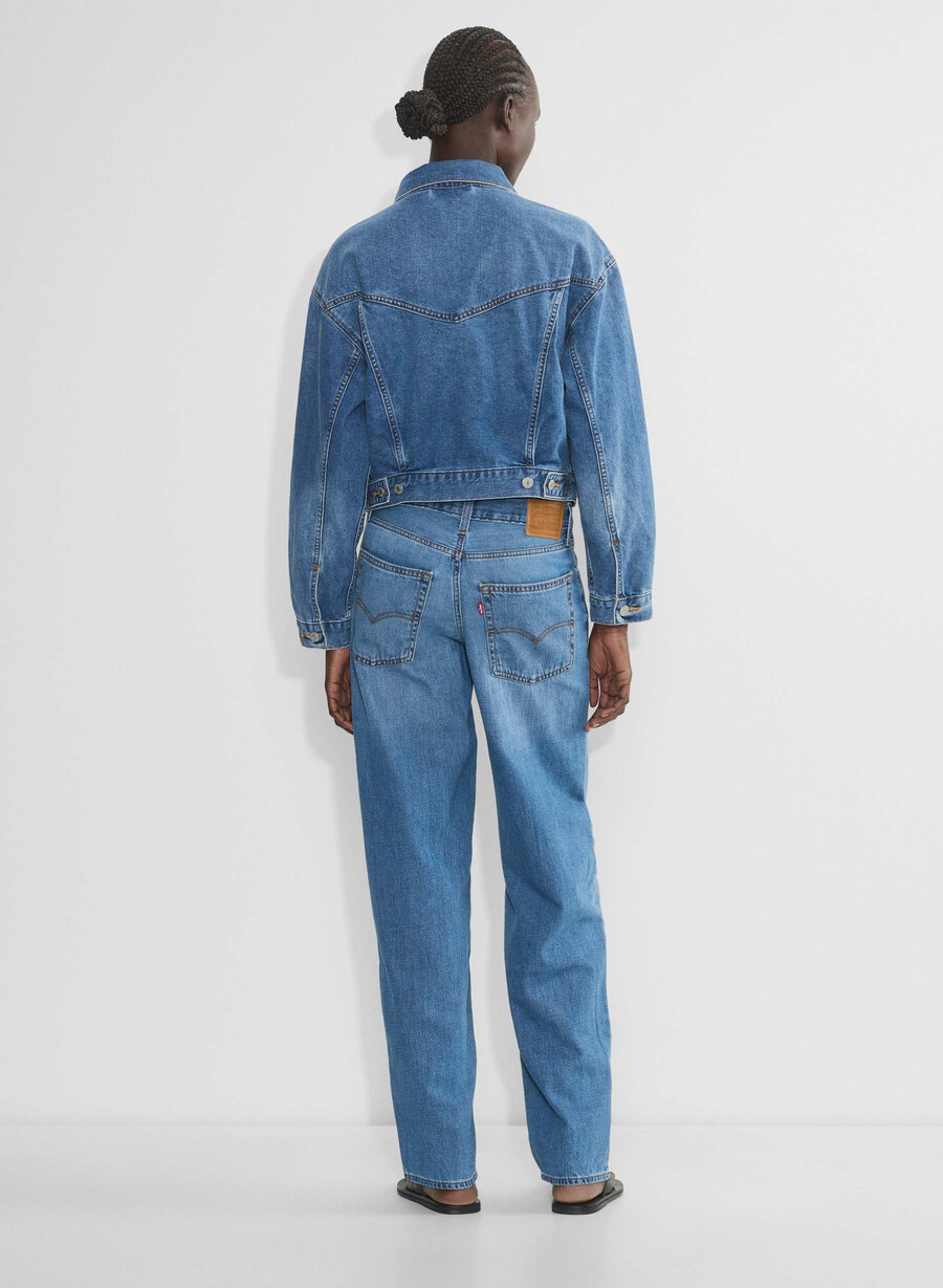 levis shrunken 90-tals truckerjacka cool city whip