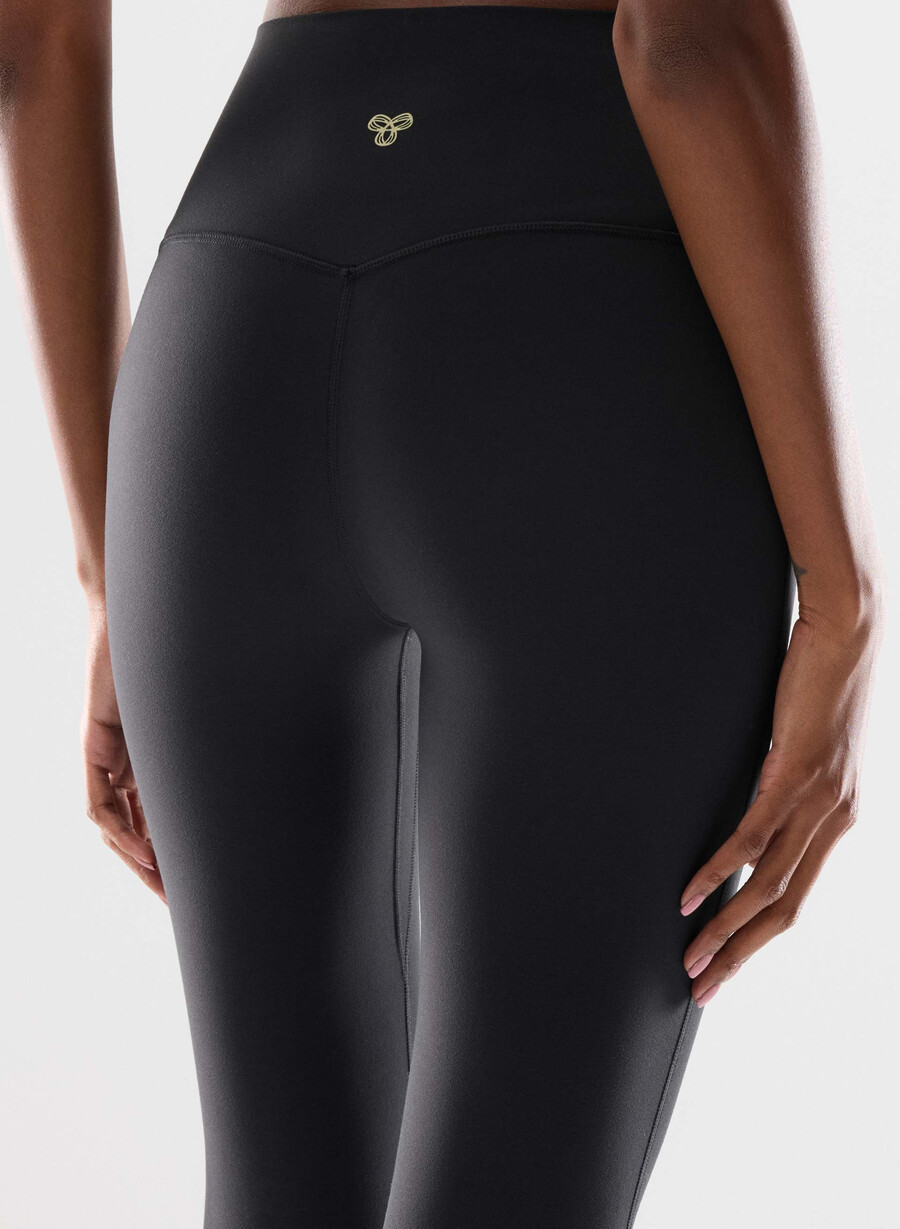 butter cheeky höghöjdsutsvängda leggings 32 svart