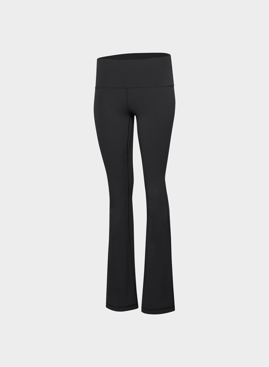 butter cheeky höghöjdsutsvängda leggings 32 svart