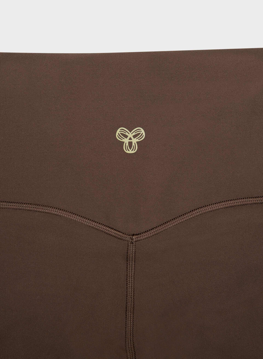 butter cheeky höghöjdsutsvängda leggings 32 mokkabrun