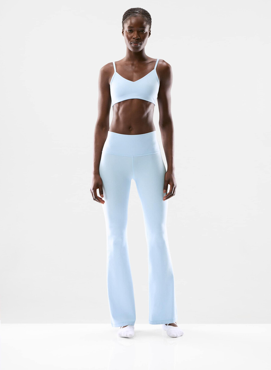 butter cheeky höghöjdsutsvängda leggings 32 villa blÅ