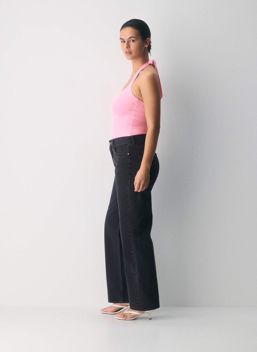original contour optimum halter top jellybean rosa