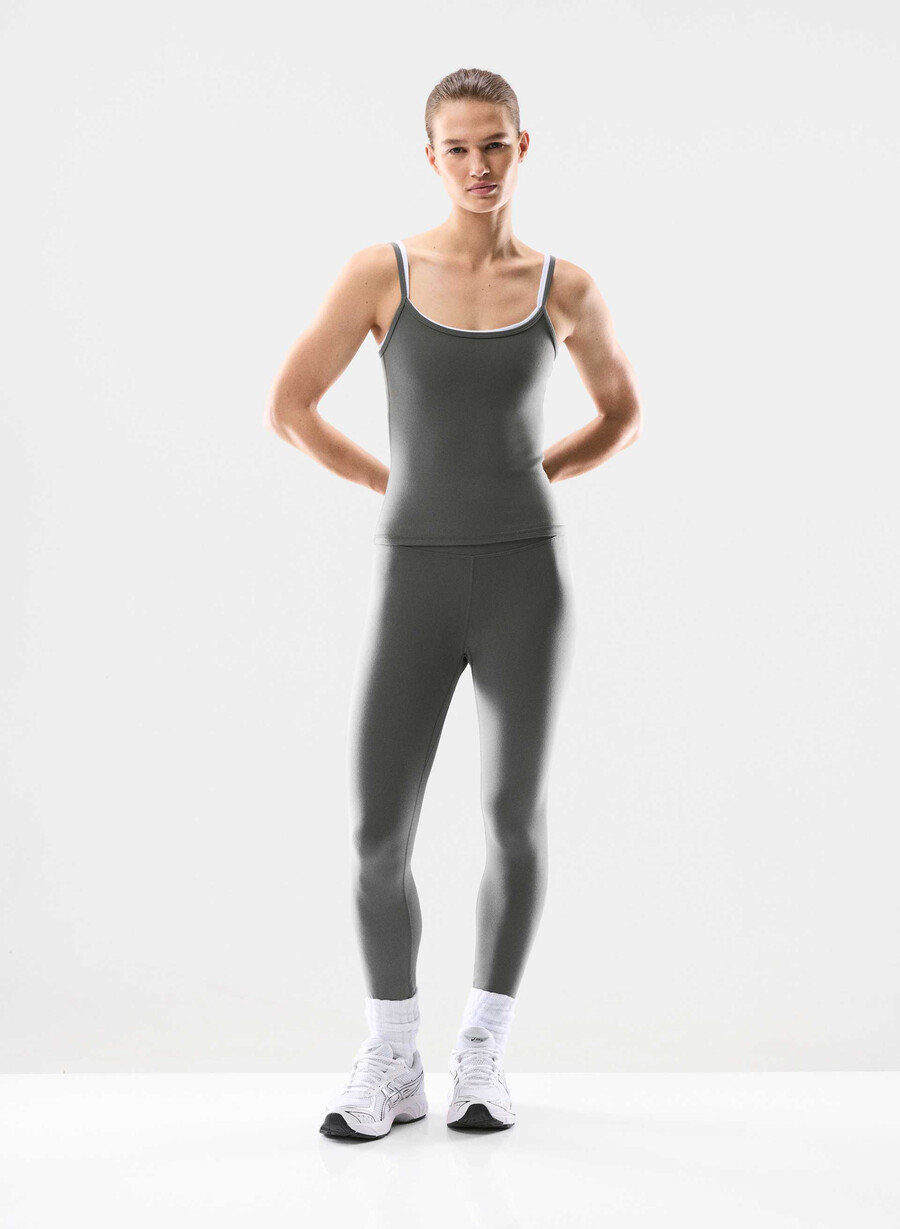 life atmosphere högmidja 66 cm leggings kolgrÅ
