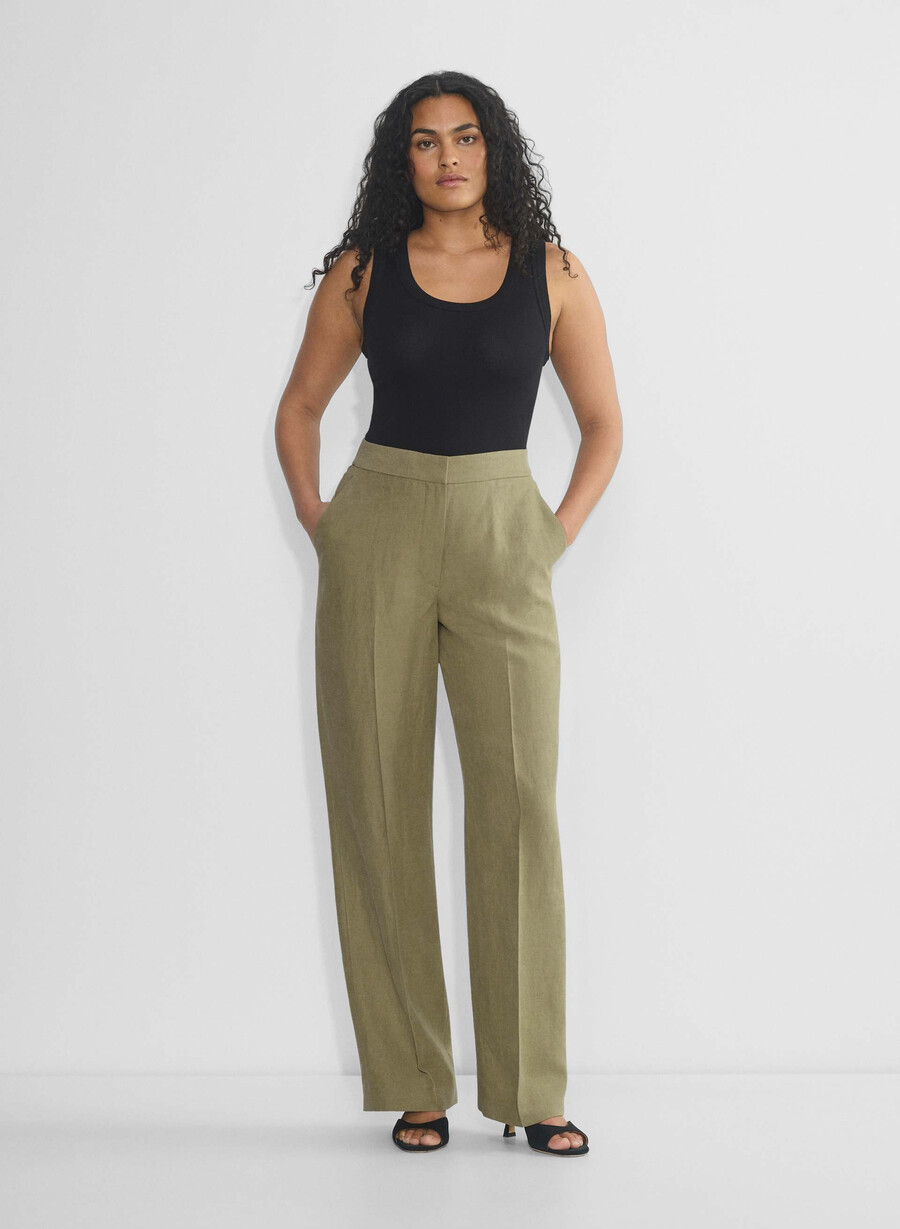 the limitless pant curve-fit - cruiselinen soltorkade oliv