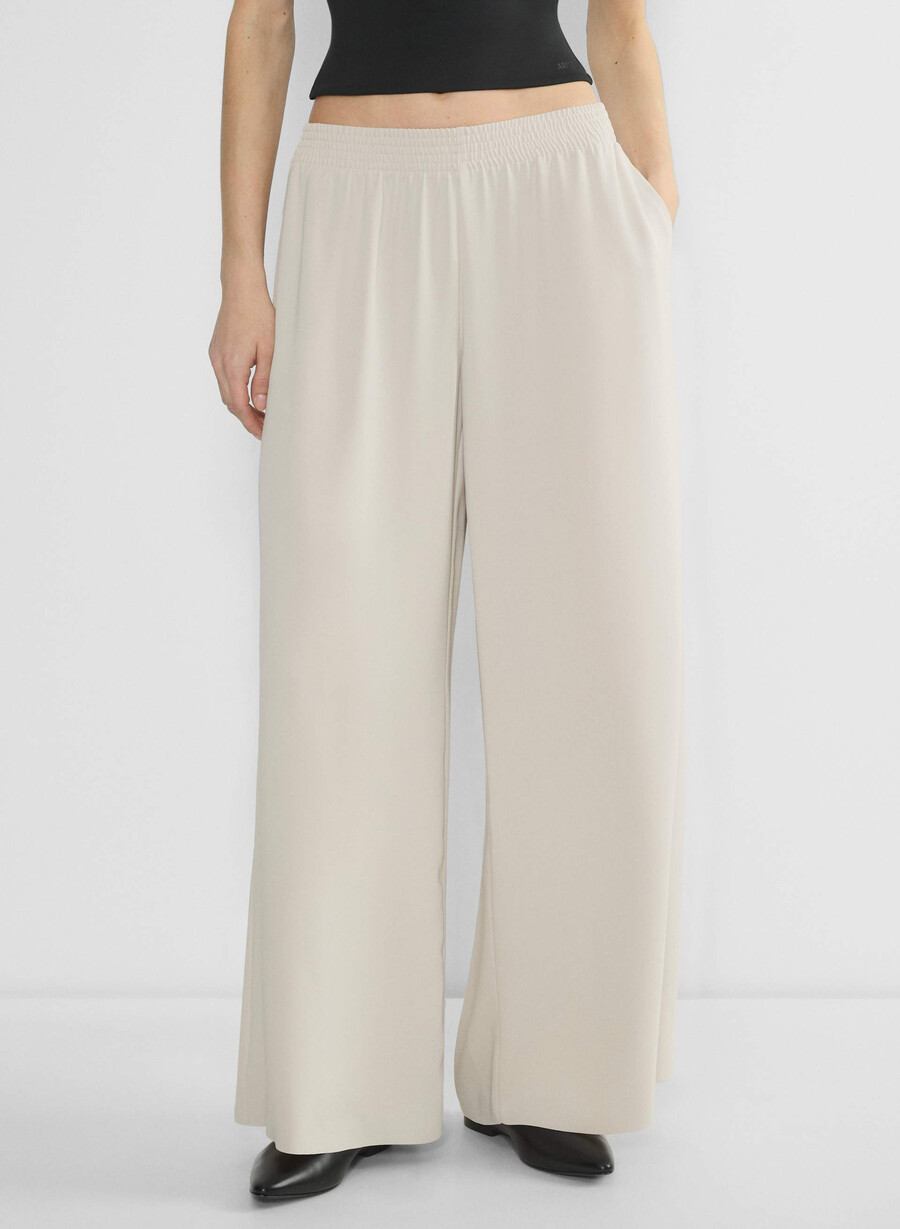 parker palazzo byxa - studio drape matte pÄrlor