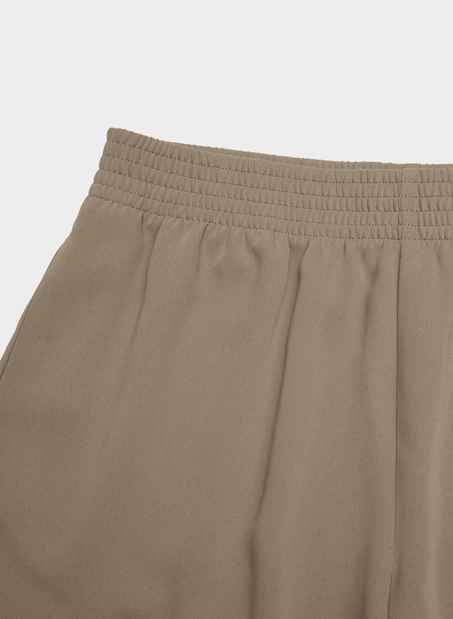 parker palazzo byxa - studio drape cola taupe