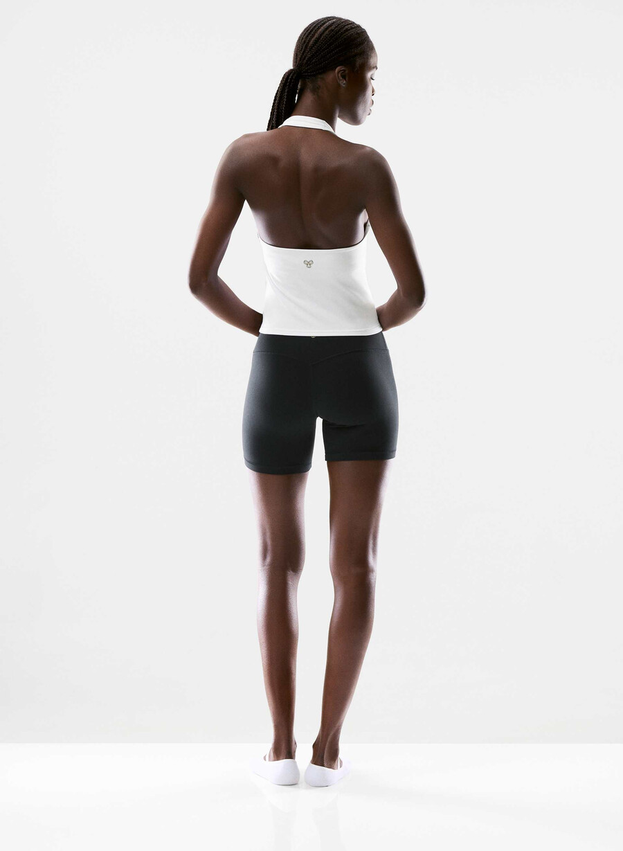 butter prime halter sportlinne ljusvit