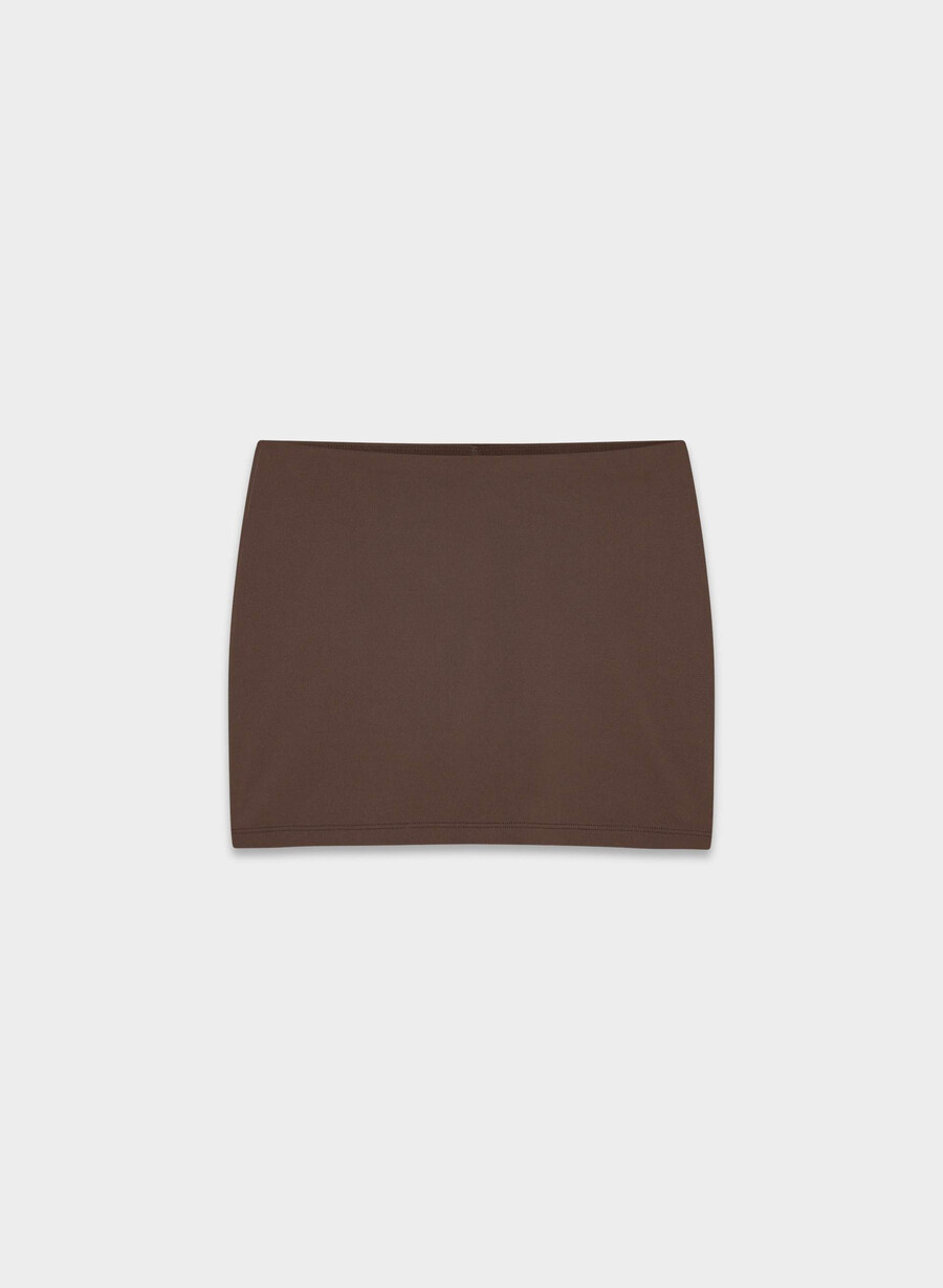 original contour request micro tube skort rik mocha brun