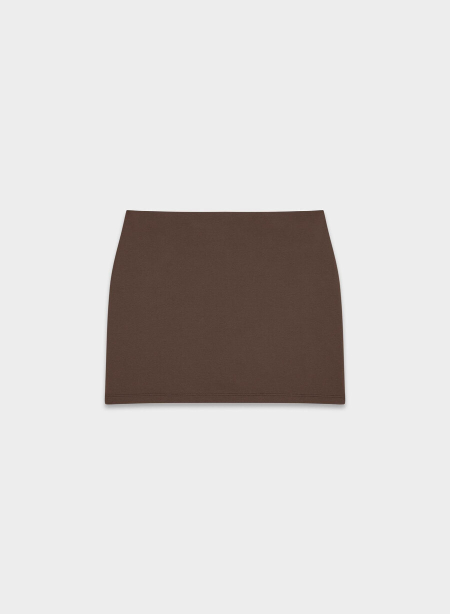 original contour request micro tube skort rik mocha brun