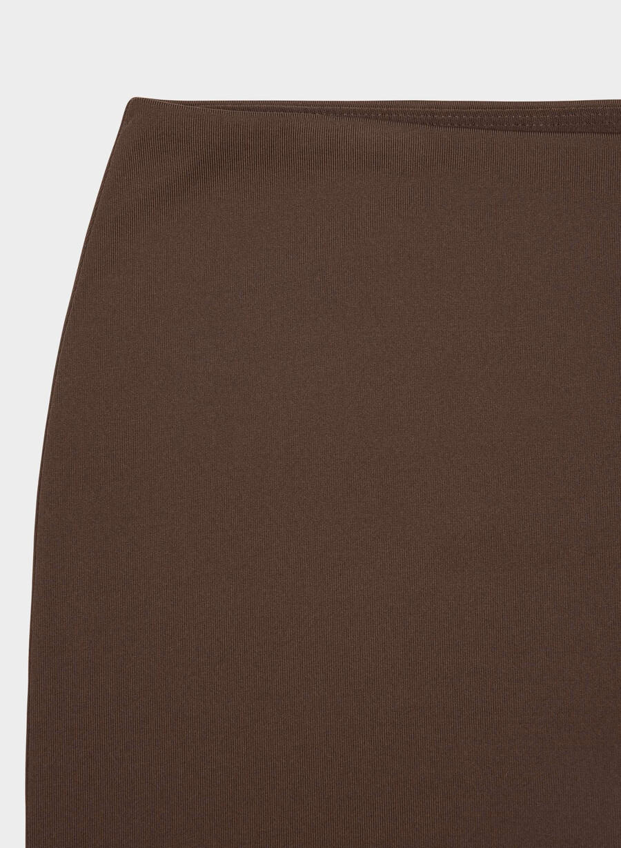 original contour request micro tube skort rik mocha brun