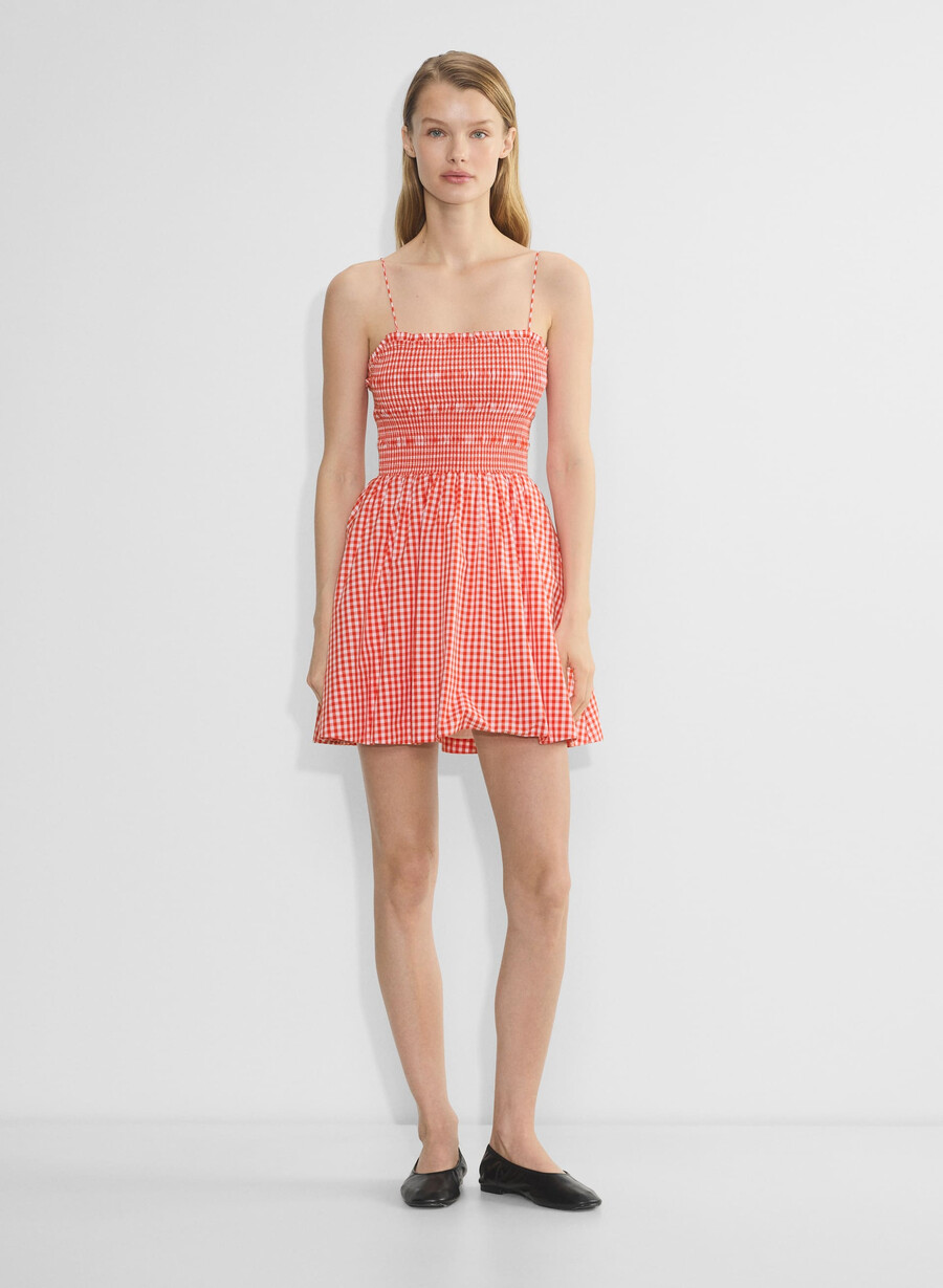 peachy poplin klänning otto gngm wtppy rÖd