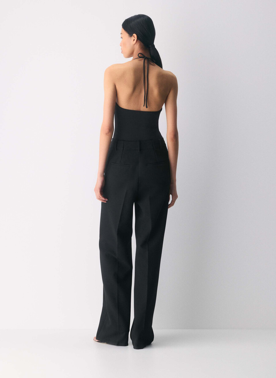 original contour grace halter top svart