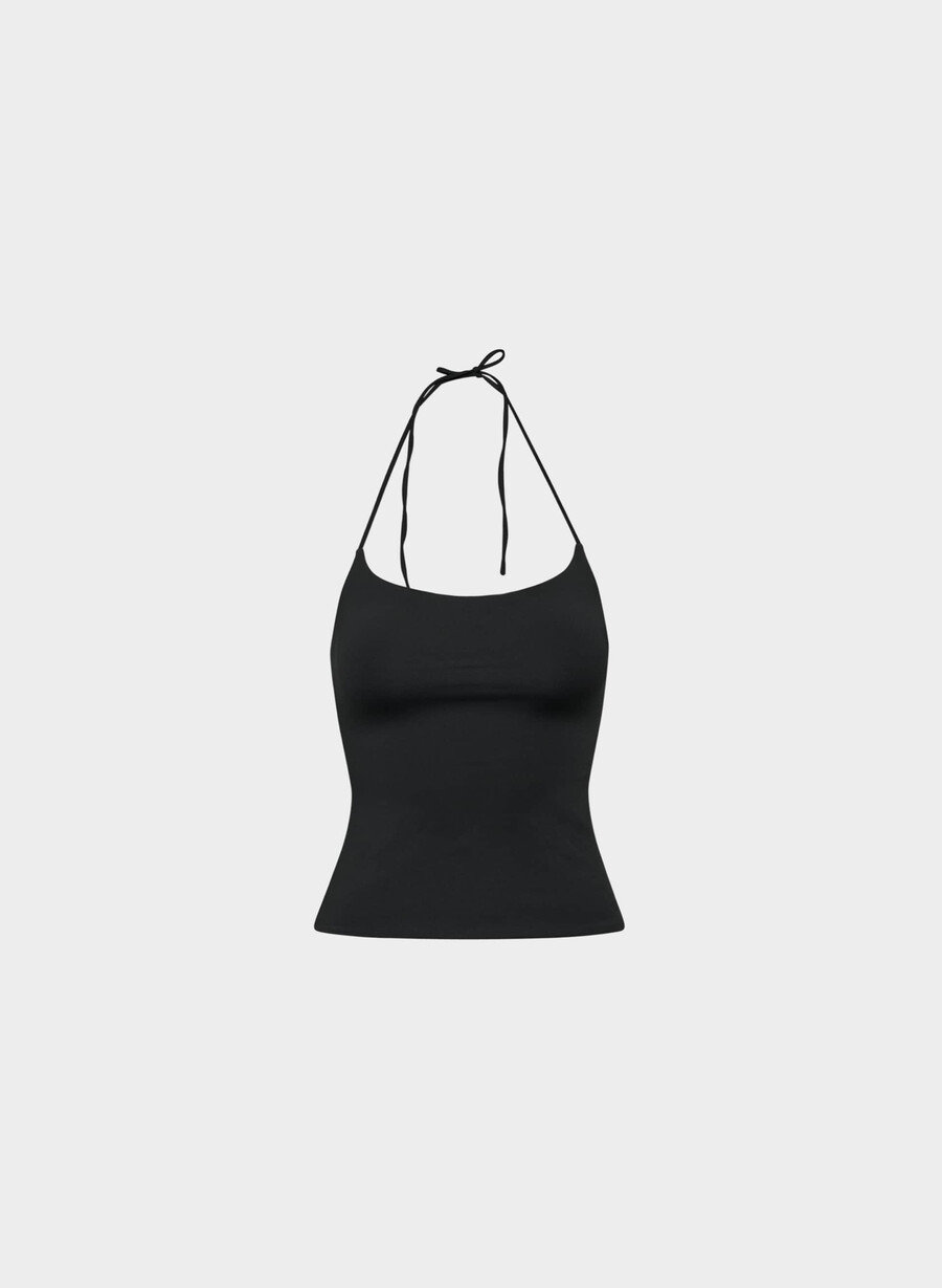 original contour grace halter top svart