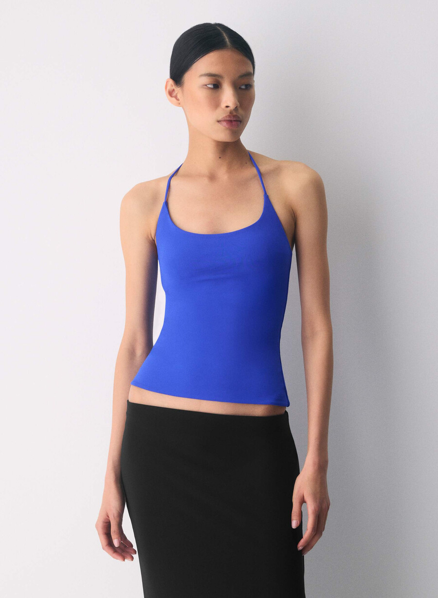 original contour grace halter top ablaze blÅ