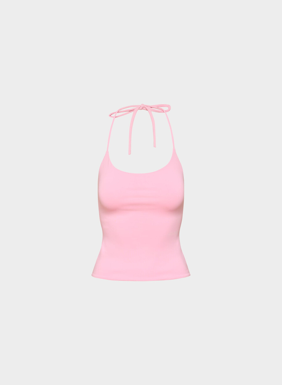 original contour grace halter top jellybean rosa