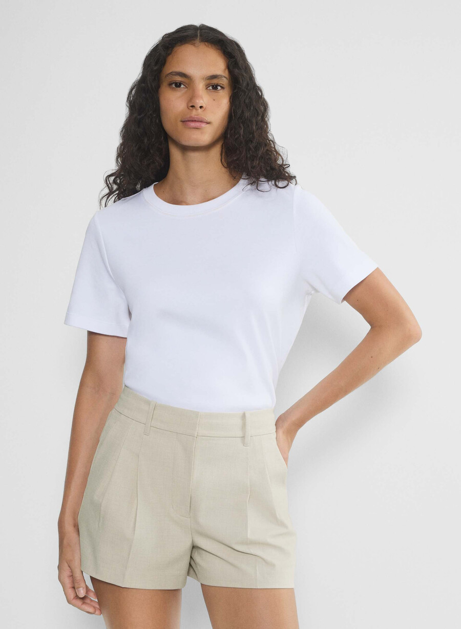 the effortless short mini - reessential light heather matt pearl
