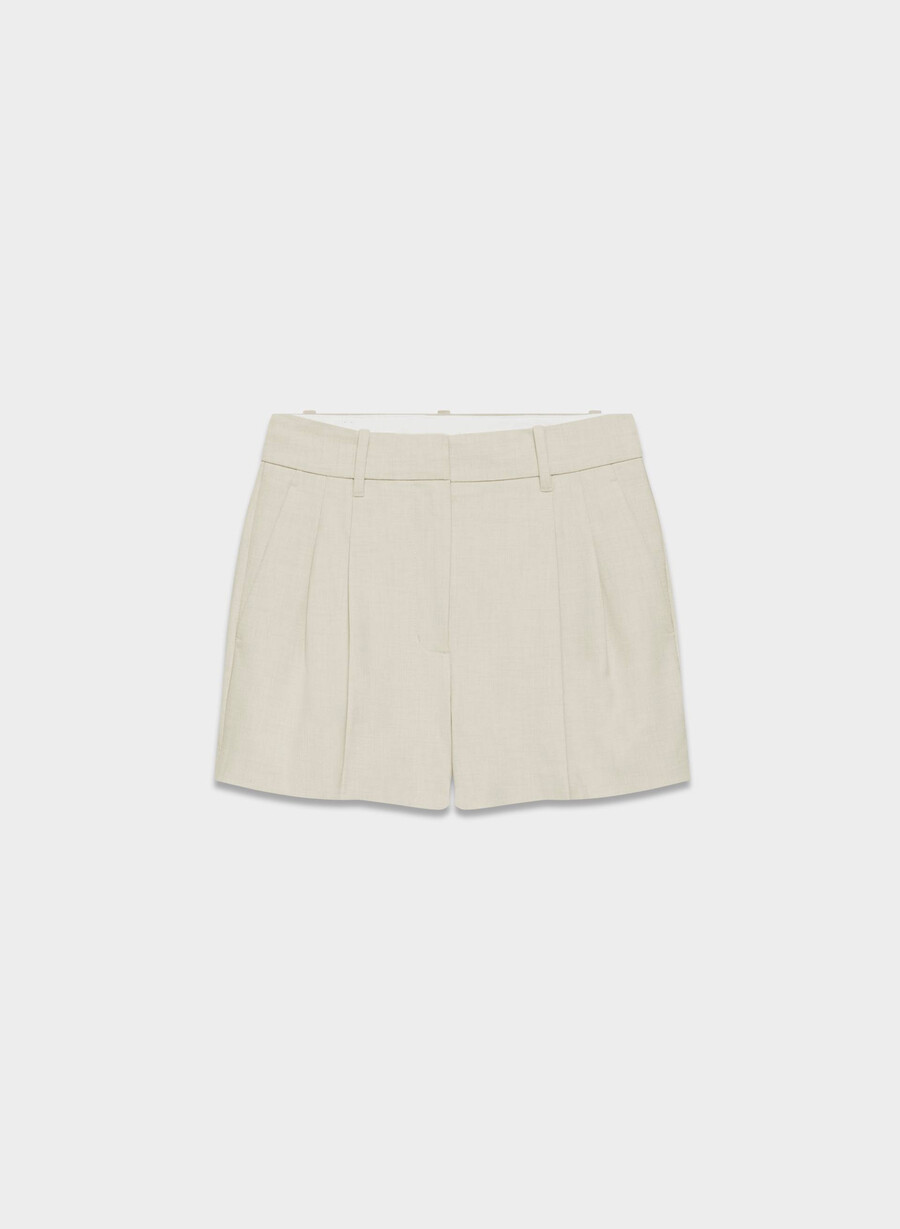 the effortless short mini - reessential light heather matt pearl