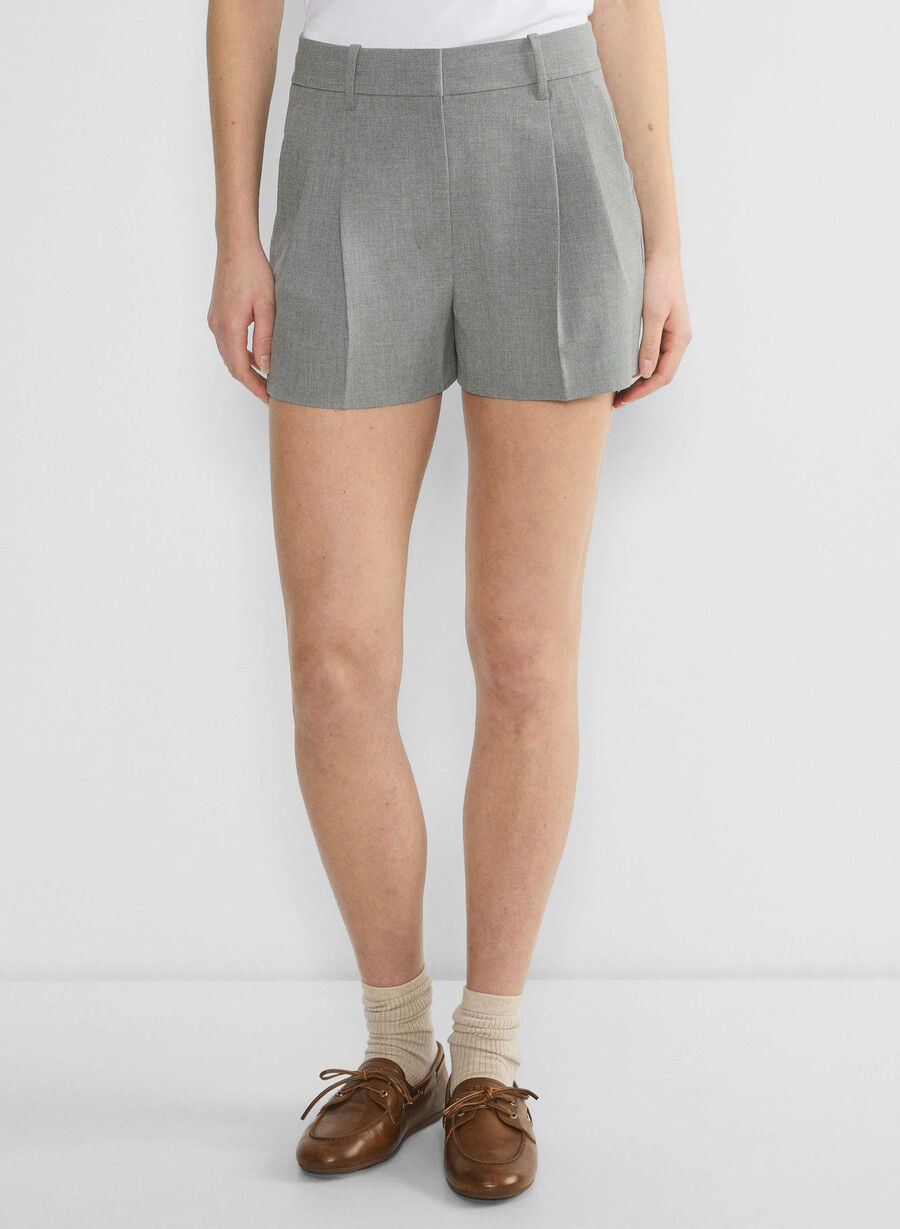 the effortless short mini - reessential ljus mÖrkgrÅ ljuvlig