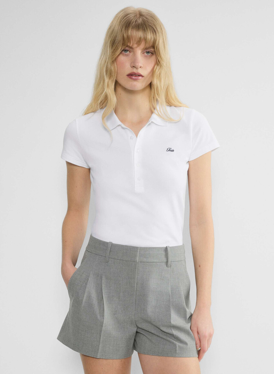 the effortless short mini - reessential ljus mÖrkgrÅ ljuvlig