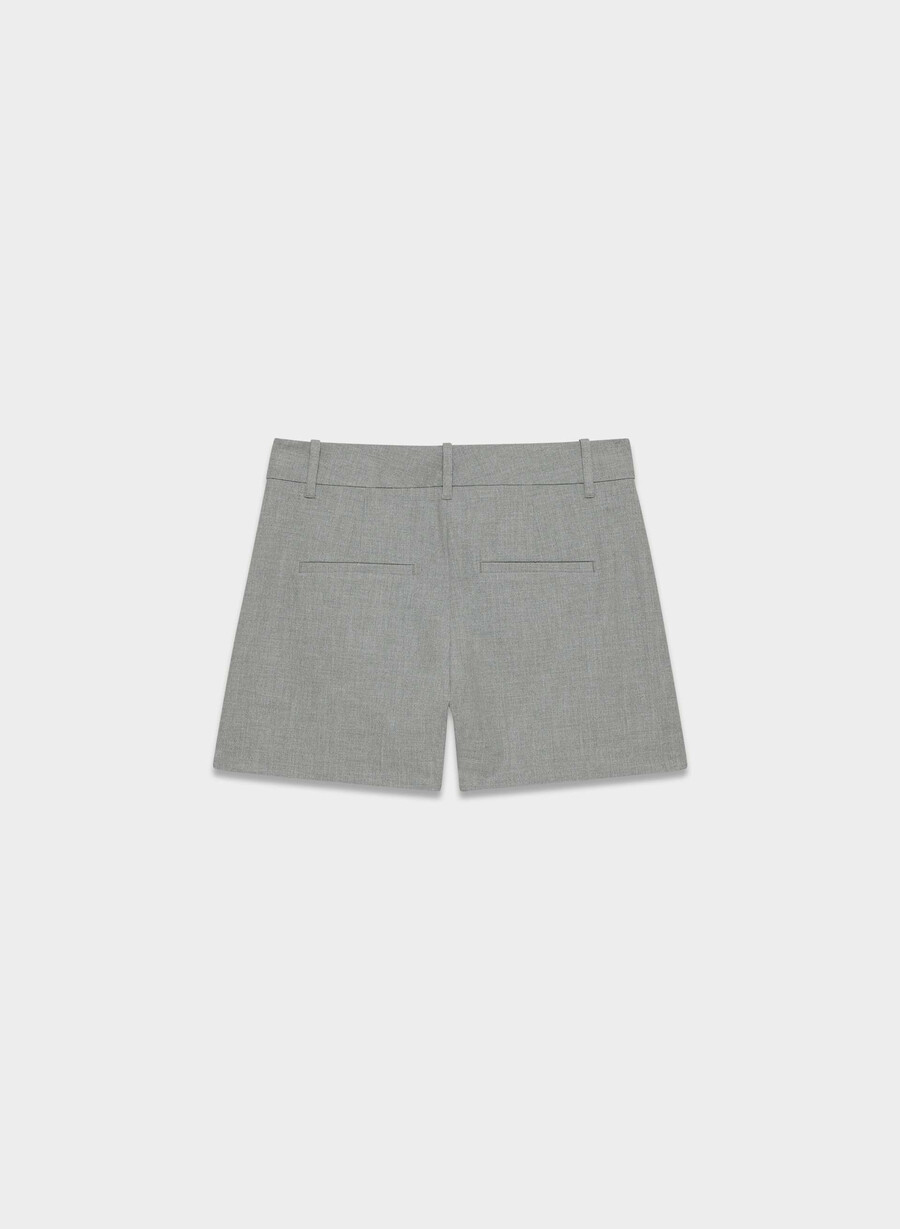 the effortless short mini - reessential ljus mÖrkgrÅ ljuvlig