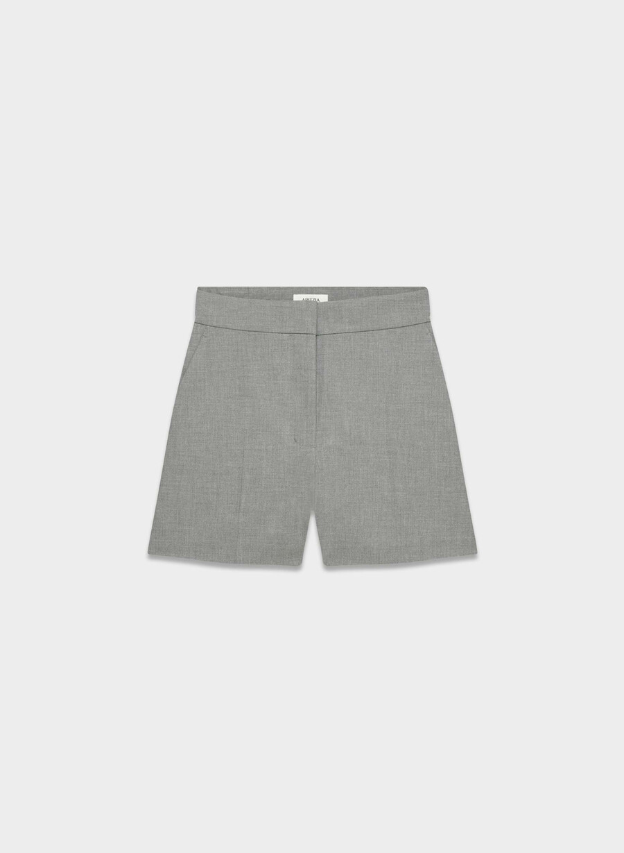 limitless short mid-thigh - reessential light heather dark grey