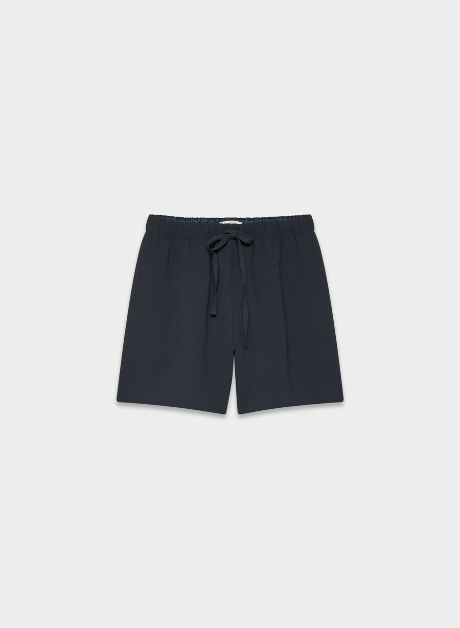 the lodge short mid-thigh - crepette dark nat navy