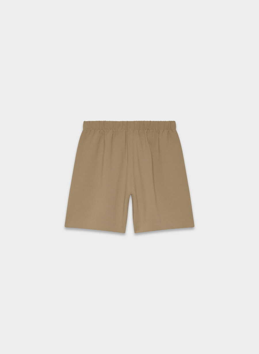 the lodge short mid-thigh - crepette folio brun