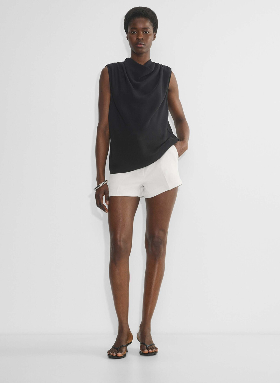 limitless short curve-fit mini - crepette ljusbjÖrk