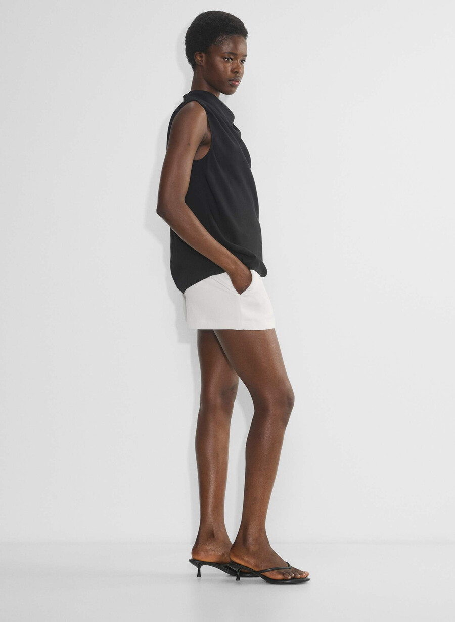 limitless short curve-fit mini - crepette ljusbjÖrk