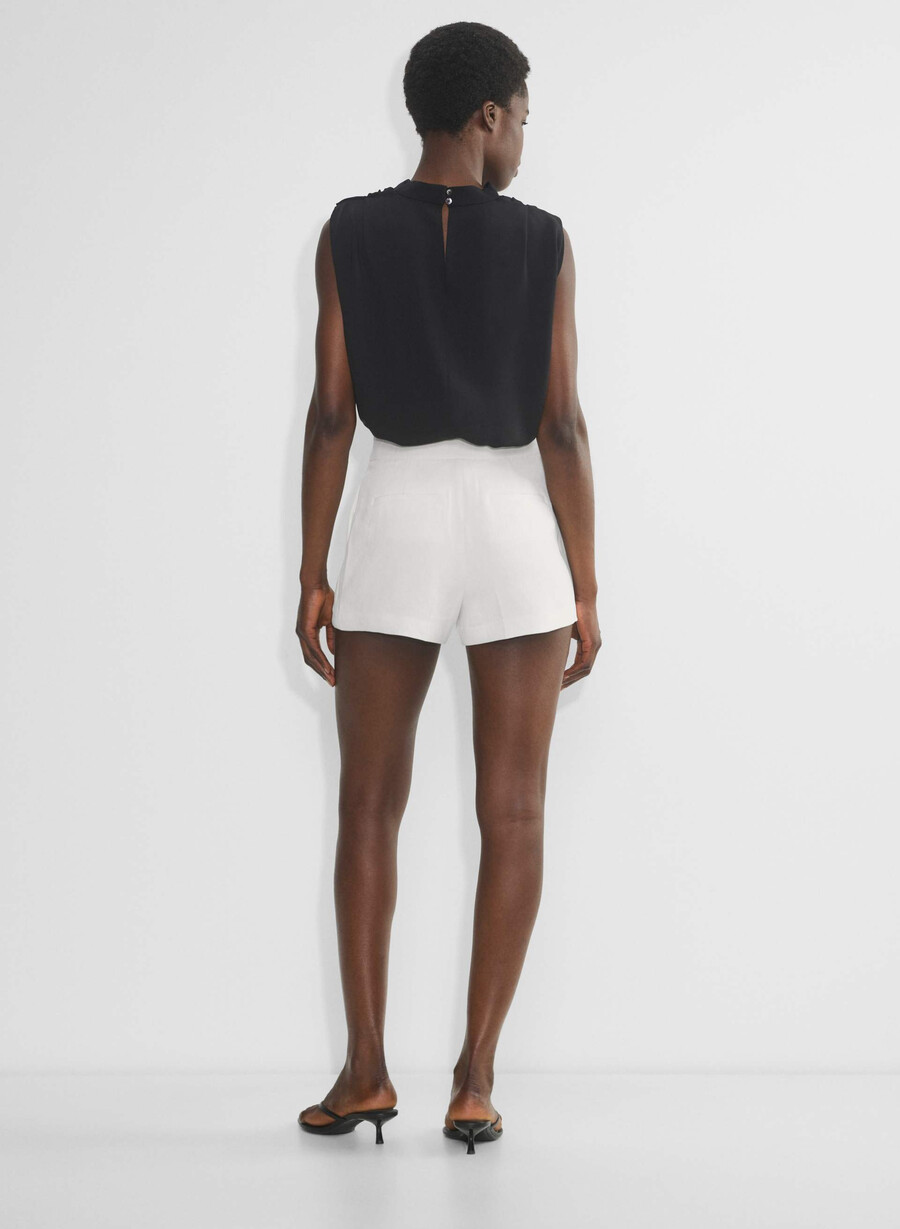 limitless short curve-fit mini - crepette ljusbjÖrk