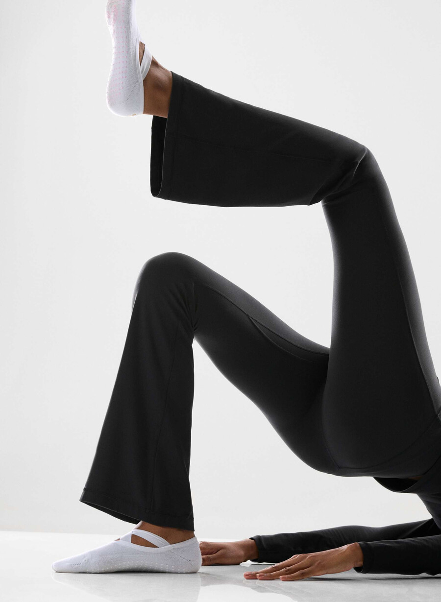 butter cheeky höghöjdsutsvängda leggings 76 cm mÖrkoliv