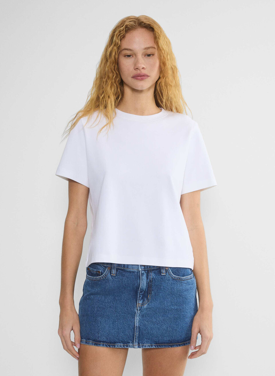 denim forum alba micro denimkjol no-stress medium blÅ