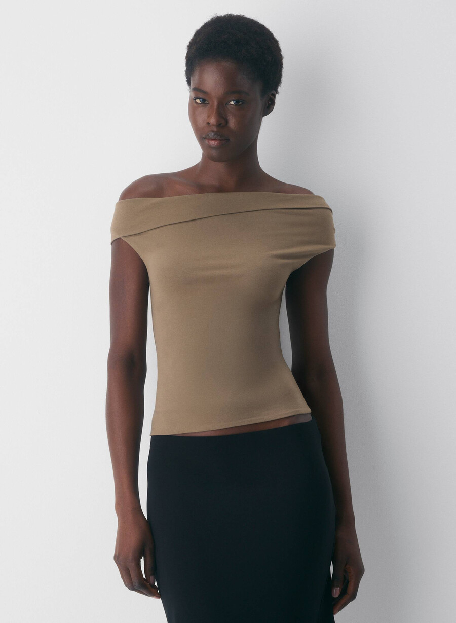 casual contour ravish topp folio brun