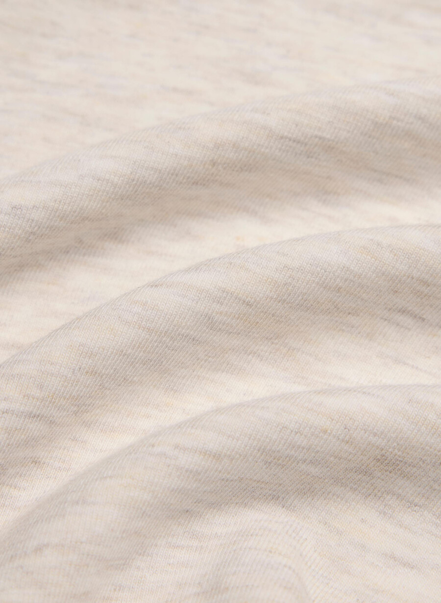 casual contour presence linne i linne med ljusgrå färg heather light oatmea