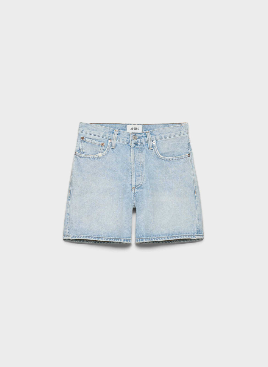 agolde v-midja shorts backbeat