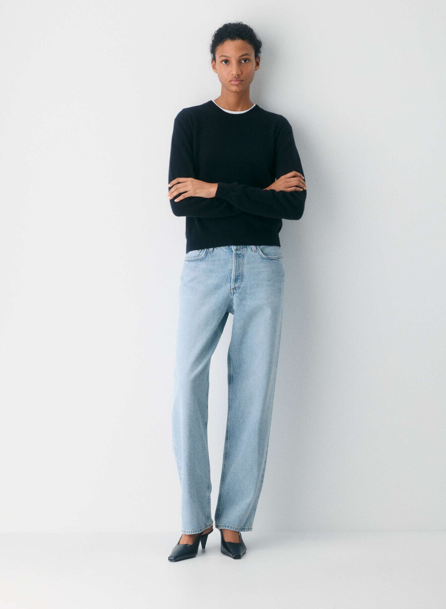 agolde v-midja baggy jeans fairway