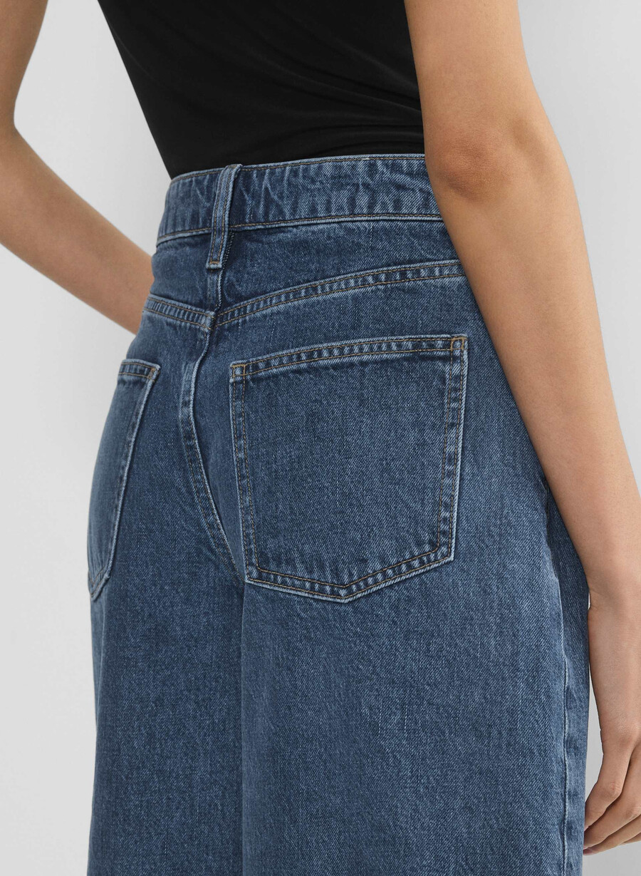 publicity denimshorts nedanför knä no-stress medium blÅ