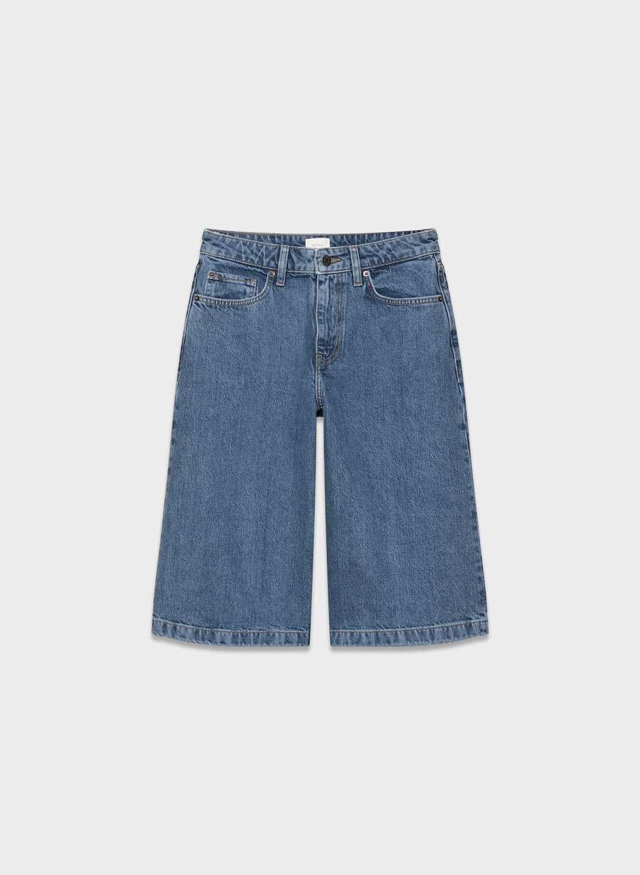 publicity denimshorts nedanför knä no-stress medium blÅ