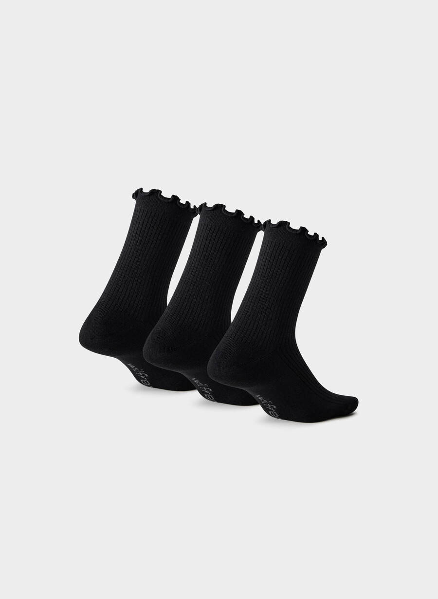 sugarplum crew strumpor 3-pack svart