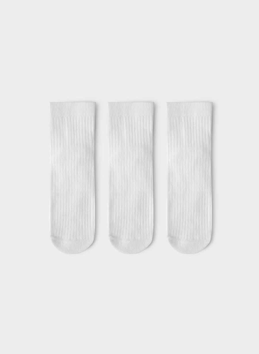 dagliga ankelstrumpor 3-pack vita
