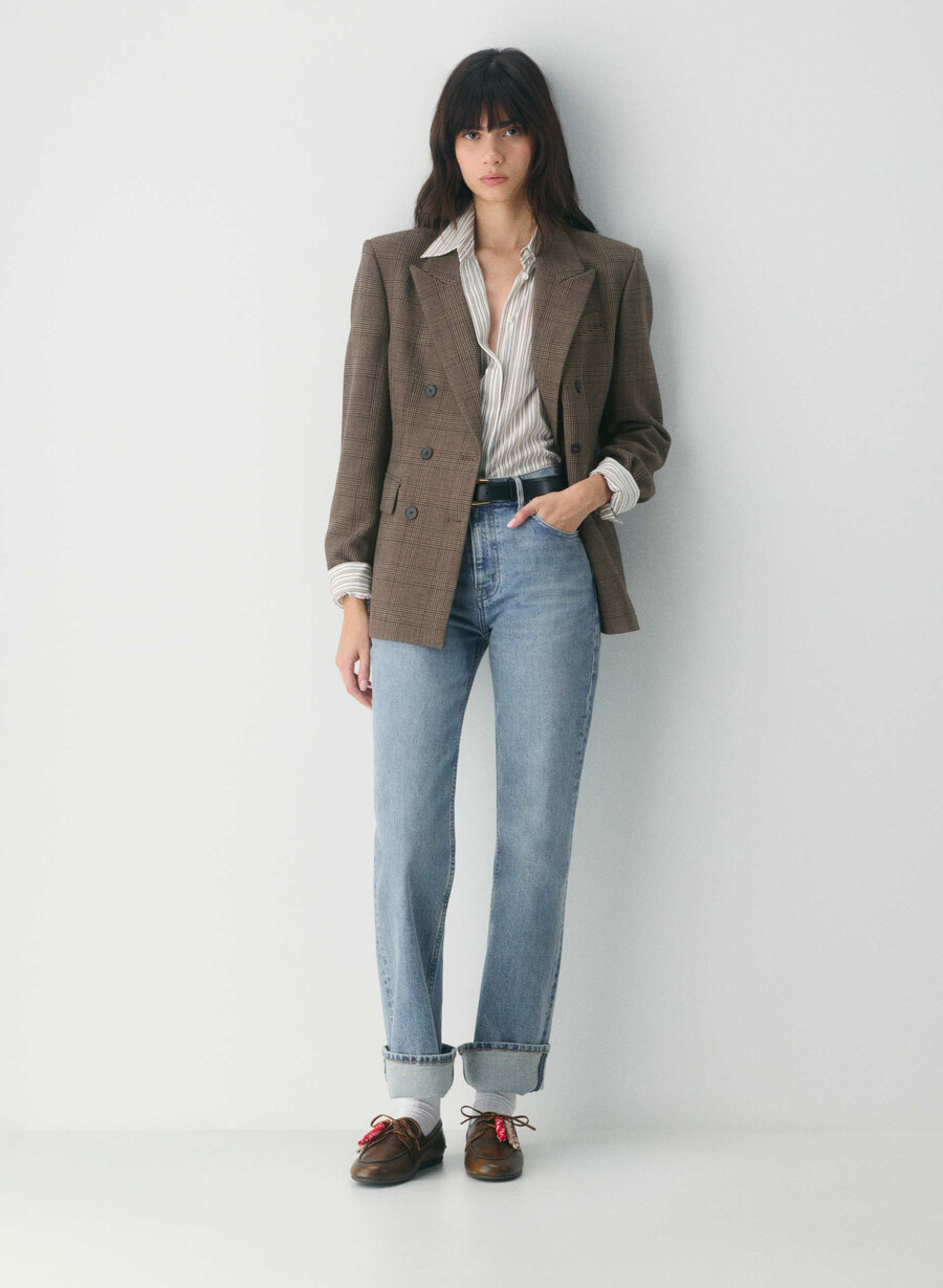 sperry x aritzia slim boat shoe - slät läder distressed rch mc br