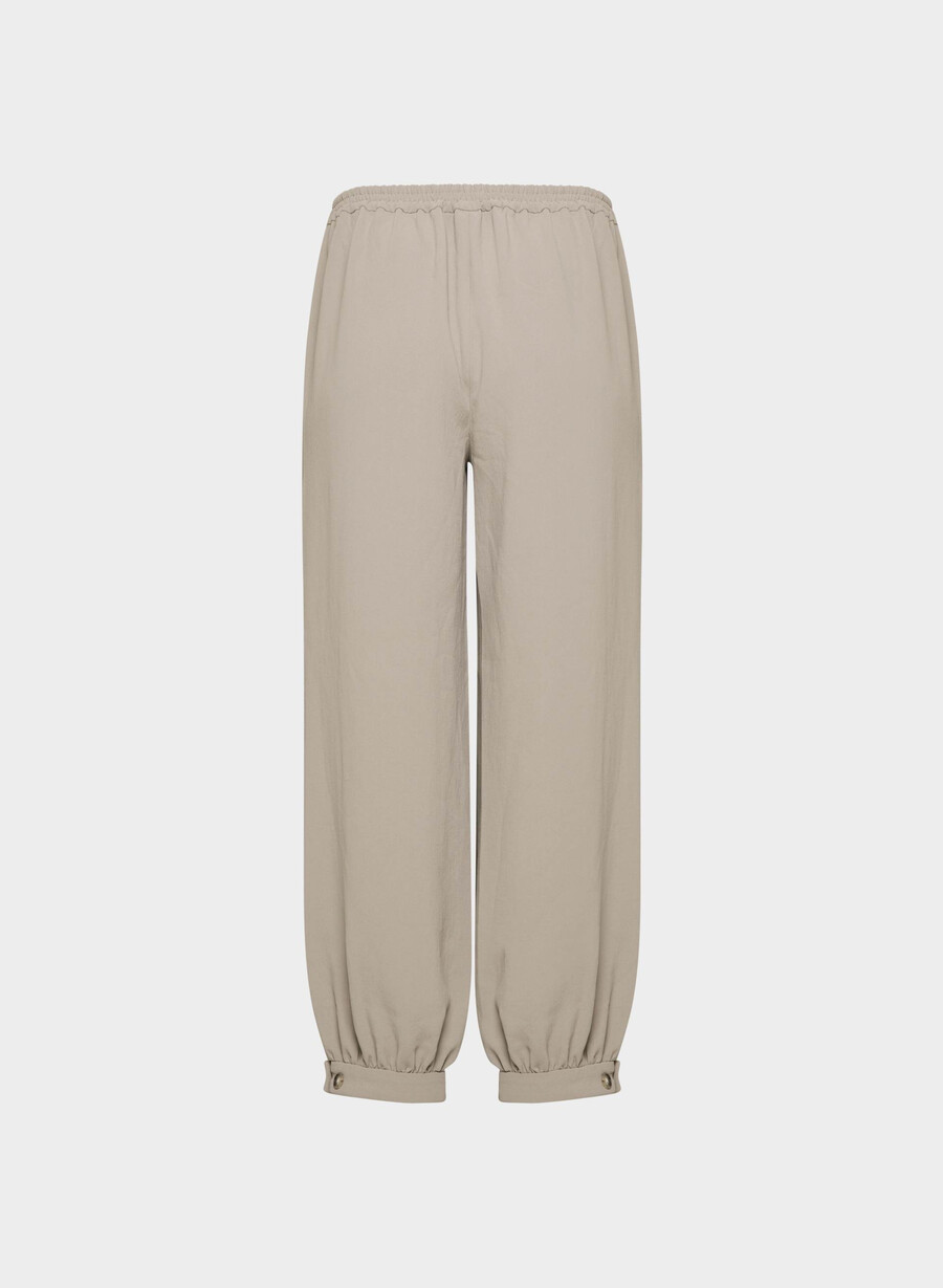 saffransbyxa - crepette nomad taupe