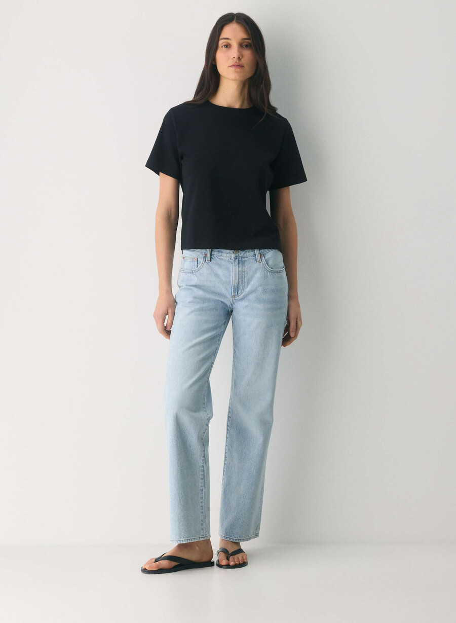 denim forum farrah lo-rise wide jeans 15 yrs brl thr bleu