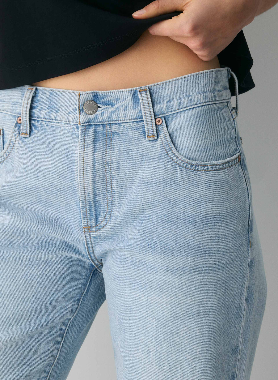 denim forum farrah lo-rise wide jeans 15 yrs brl thr bleu