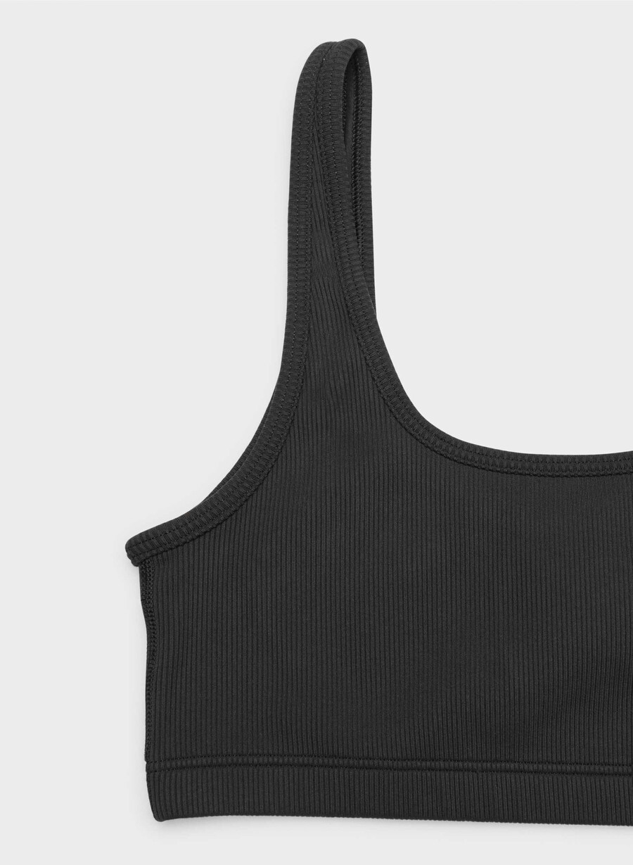 life rib mini-bh-topp svart